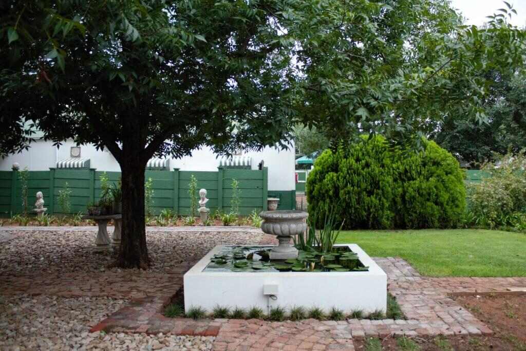 Outdoor area at Lockerbie Lodge